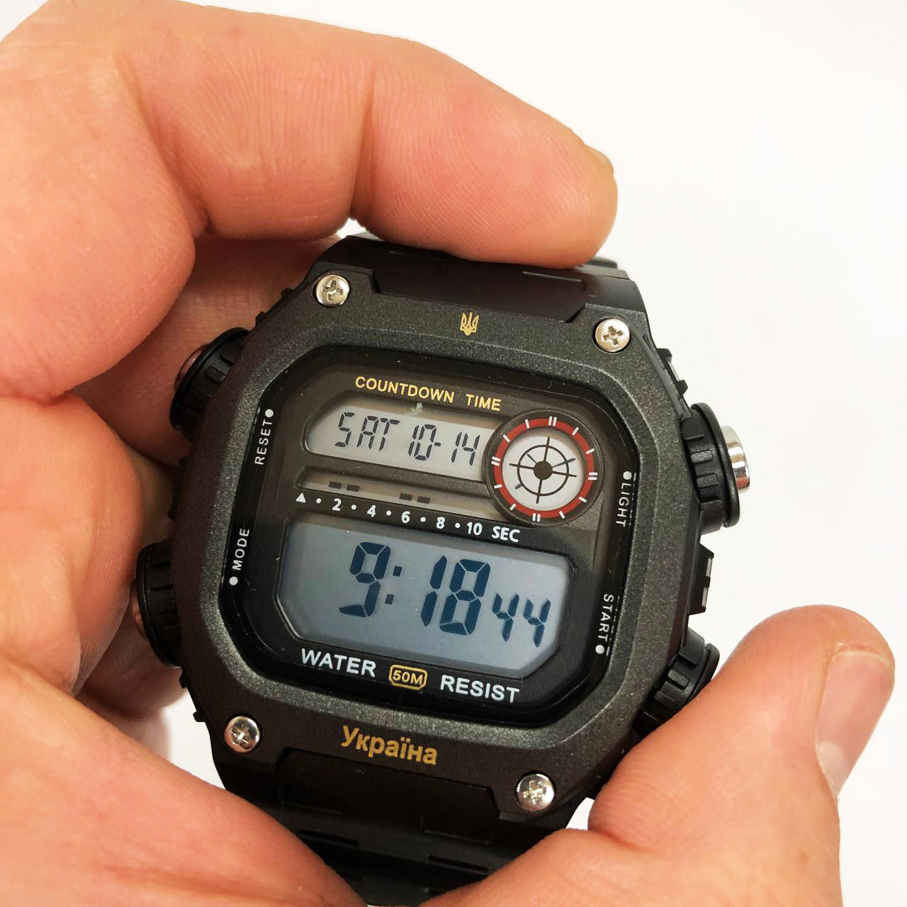 Часы наручные мужские SKMEI 6212/2126BKWT, Часы военные мужские, Часы для военнослужащих