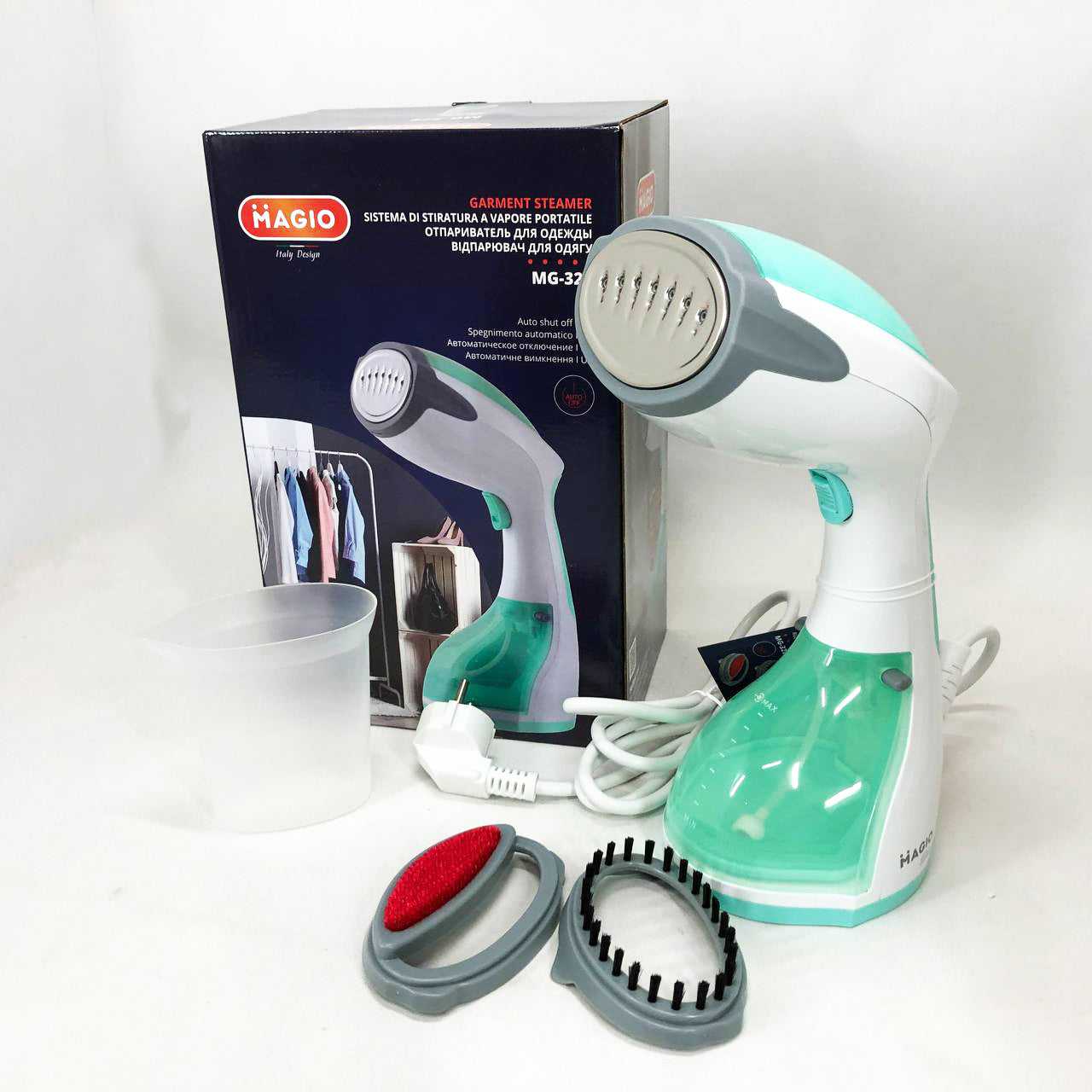 Отпариватель MAGIO MG-326, Утюг для отпаривания одежды, Универсальный отпариватель, Выпариватель