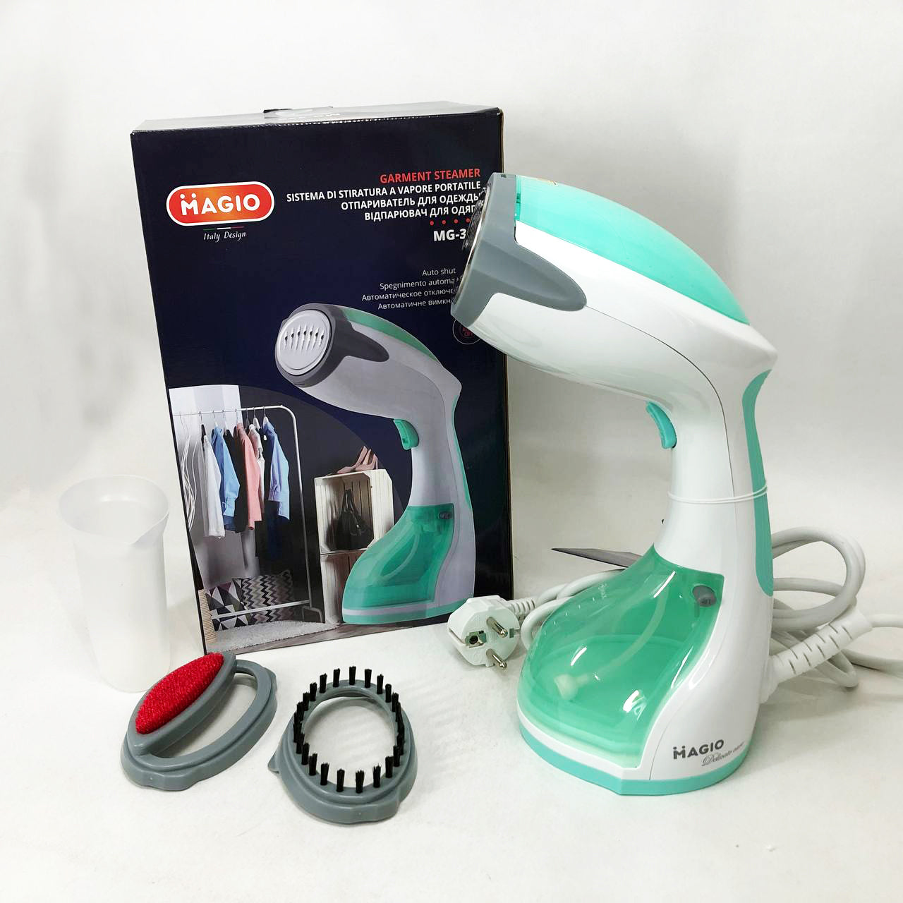 Отпариватель MAGIO MG-326, Утюг для отпаривания одежды, Универсальный отпариватель, Выпариватель
