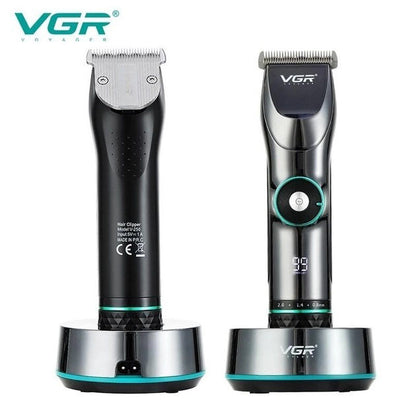 Профессиональная беспроводная машинка для стрижки волос и бороды VGR V-256, беспроводная электробритва