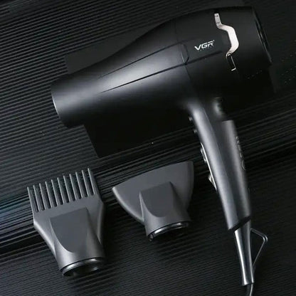 Професійний фен VGR V-450 для сушіння укладання волосся 2400 Вт режим Turbo, Повітряний стайлер для волосся
