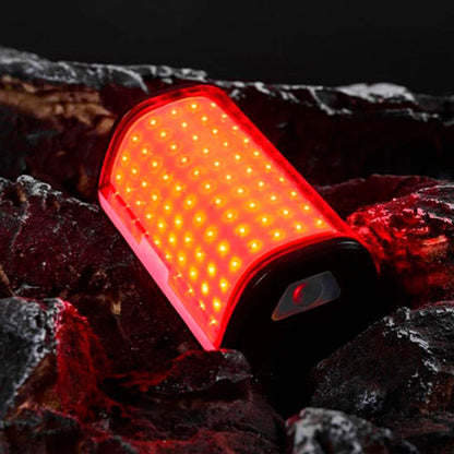 Велосипедный фонарь задний изогнутый WQB-514, Велосипедный фонарь с функцией мигалки