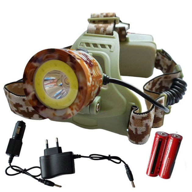 Фонарь налобный CH-108-T6+COB(white+red), сверхмощный налобный фонарь, светодиодный фонарь на лоб