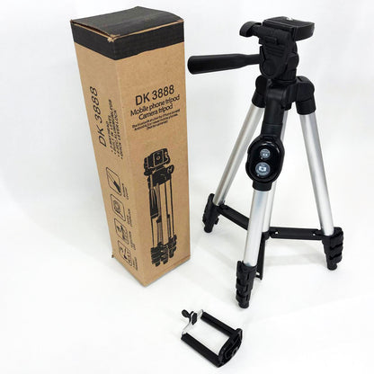 Трипод тренога штатив Tripod DK-3888 с пультом Bluetooth, тренога для фото, штатив маленький