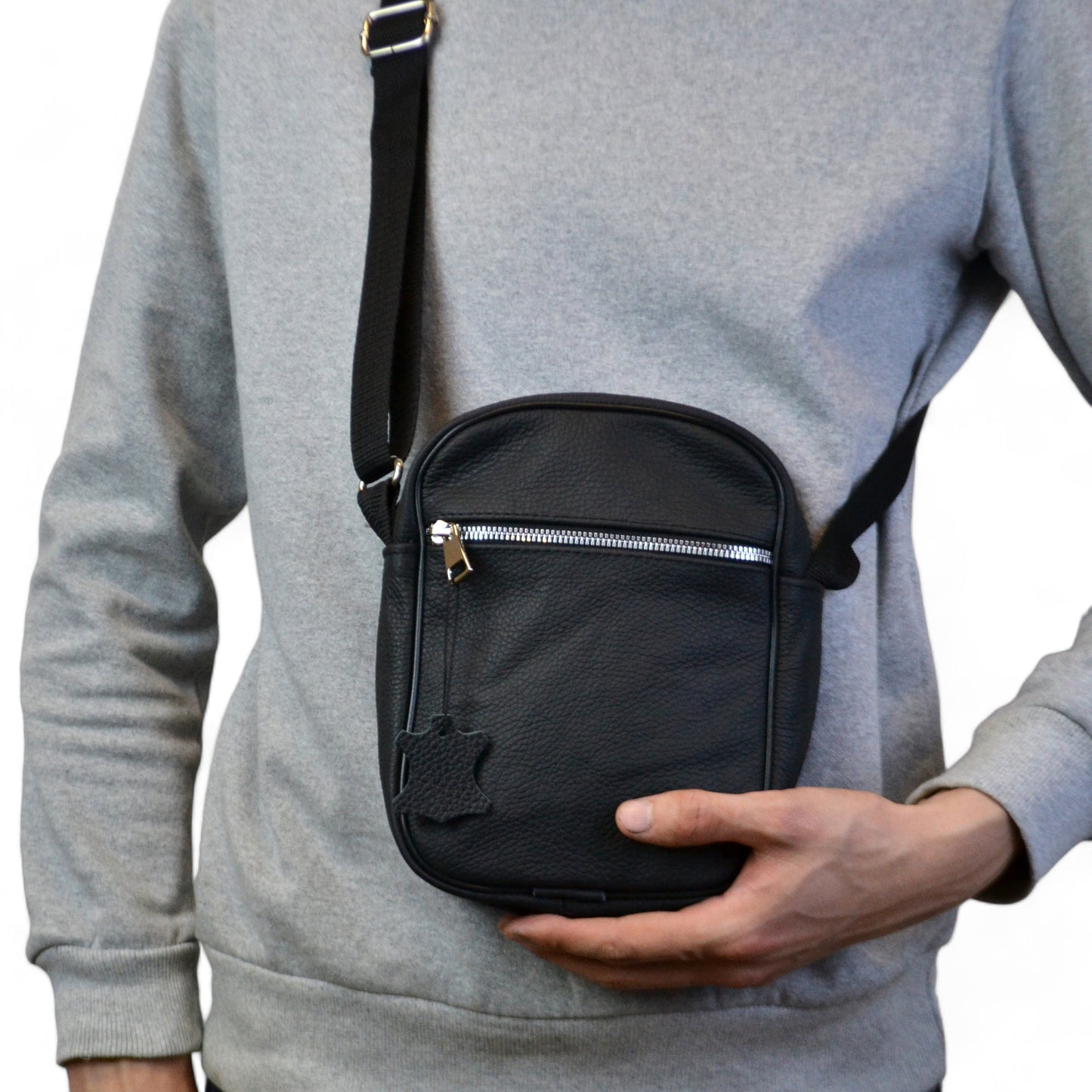 Сумка через плече, Повсякденна сумка-месенджер, Чоловіча сумка для документів, Чоловіча шкіряна сумка