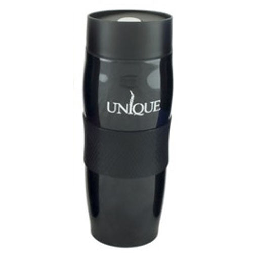Термокружка UNIQUE UN-1073 0.38 л, Термос для питьевой воды туристический. Цвет: черный
