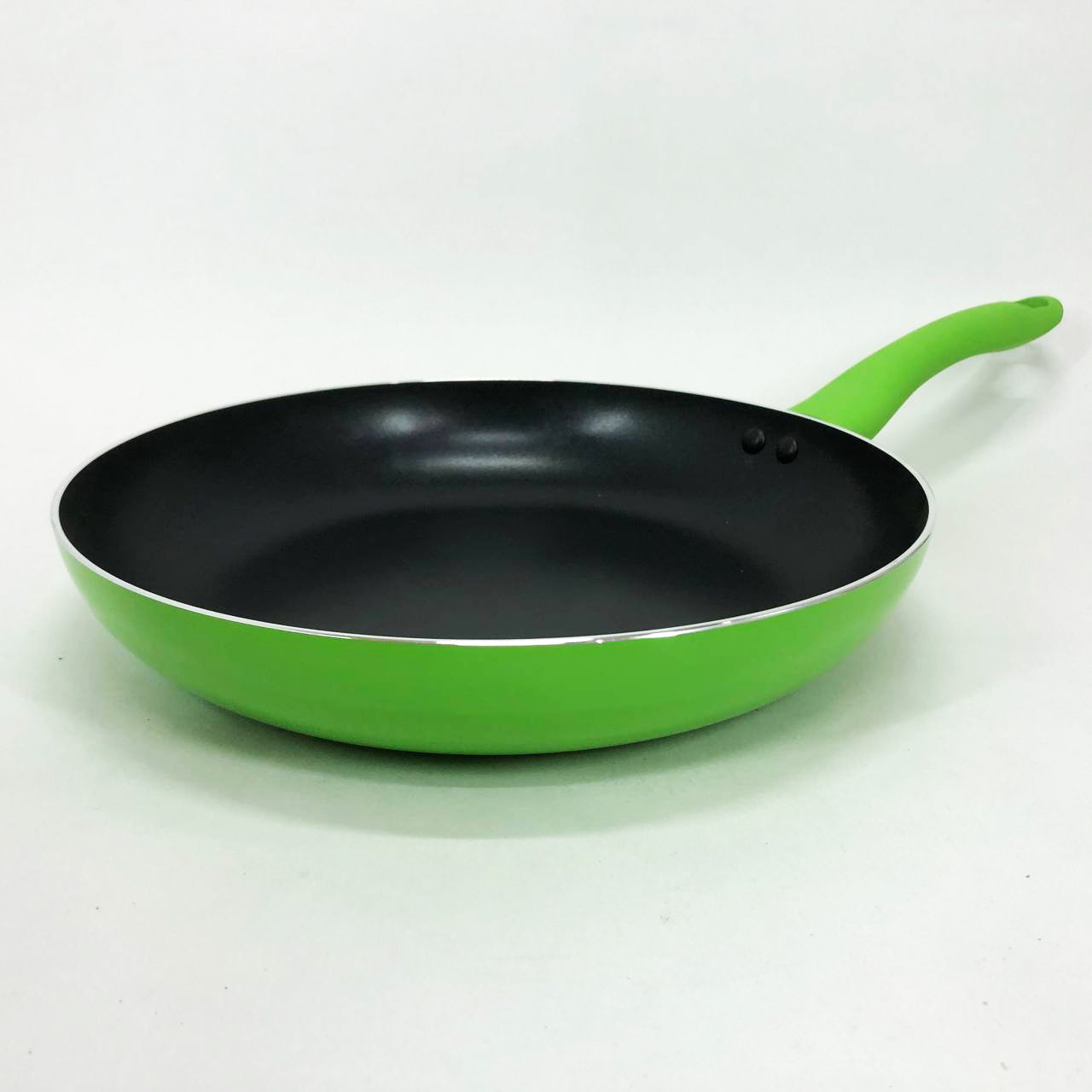 Сковорода 28 см Con Brio СВ-2814, сковорода для жарки, качественная сковорода. Цвет: зеленый