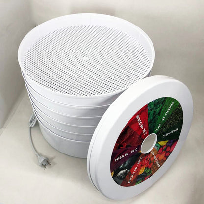 Сушка сушилка электросушка овощей и фруктов SeaBreaze SB-0302 4 секции 520Вт, 11л с регулировкой мощности