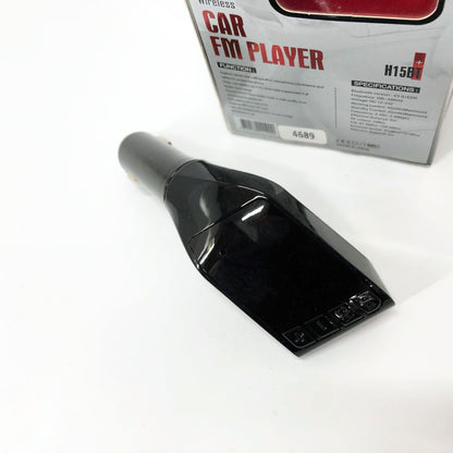 Автомобильный FM трансмиттер модулятор H15 Bluetooth MP3, Fm модулятор usb. Цвет: черный