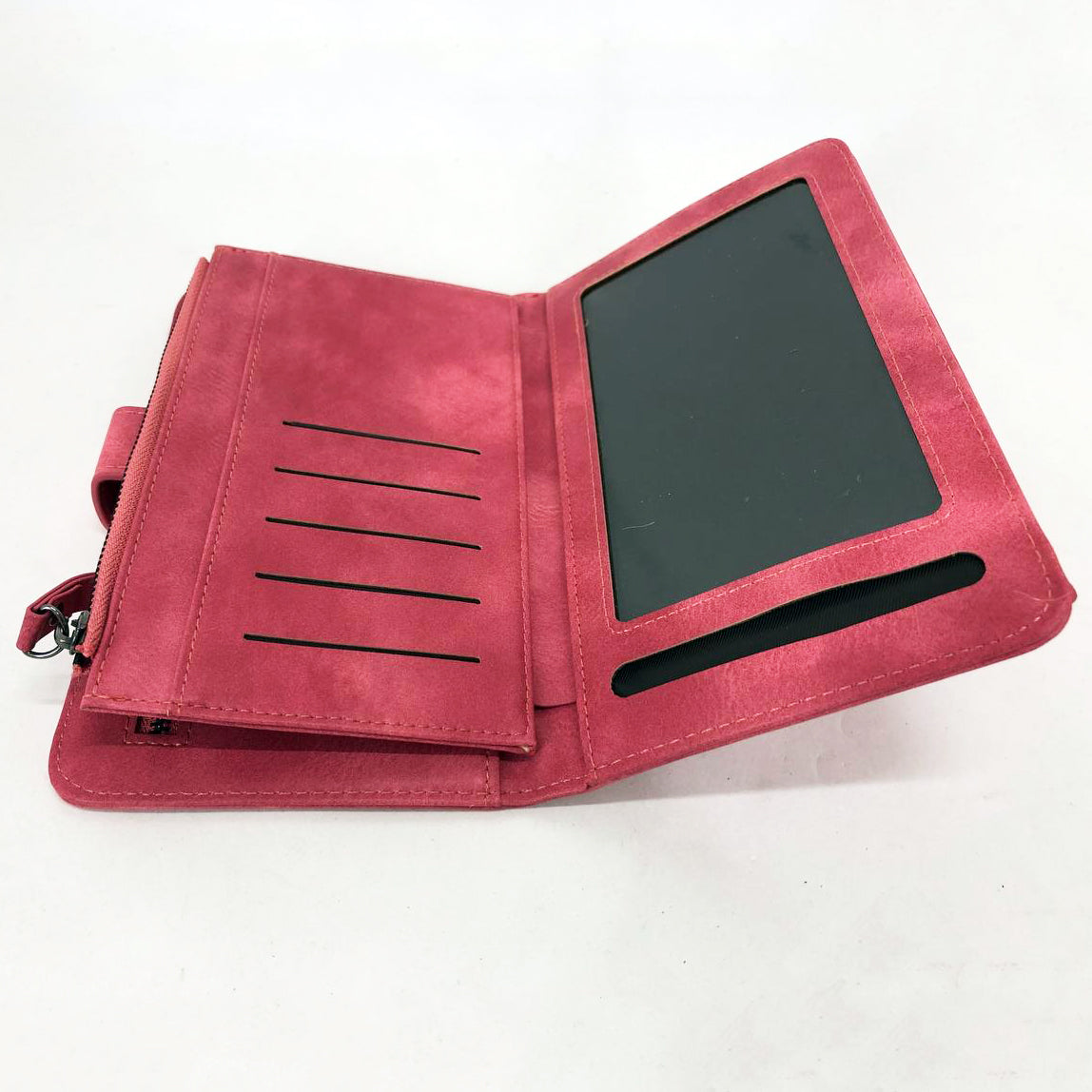 Женский кошелек Baellerry JC224, Стильный женский кошелек, Кошелек девушке мини. Цвет: розовый