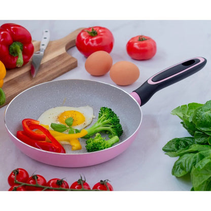 Сковорода Magio MG-1176 с мраморным антипригарным покрытием 22 см, качественная сковорода