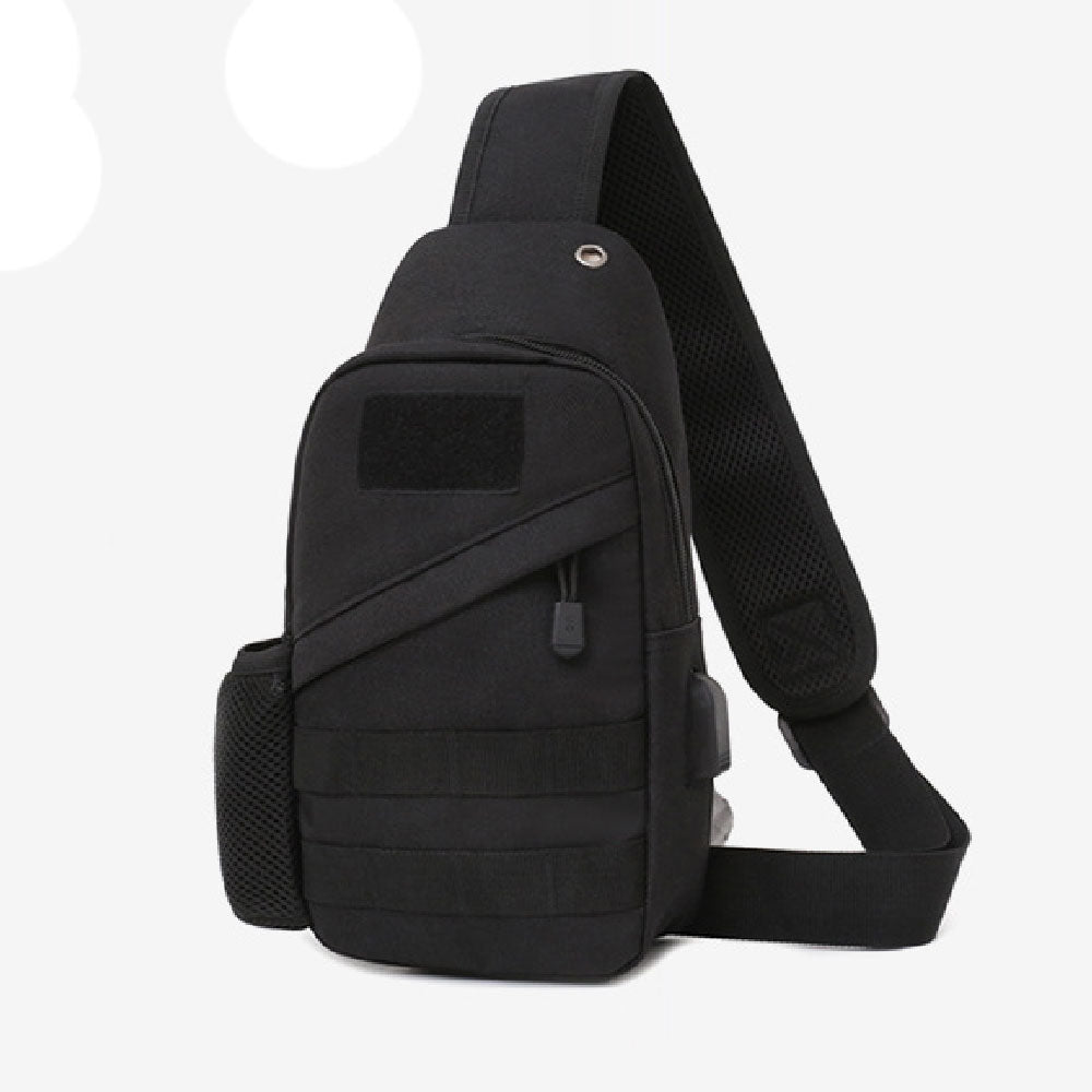 Тактическая Черная Сумка через плечо, укрепленная сумка-слинг барсетка тактическая, Грудная кроссбоди