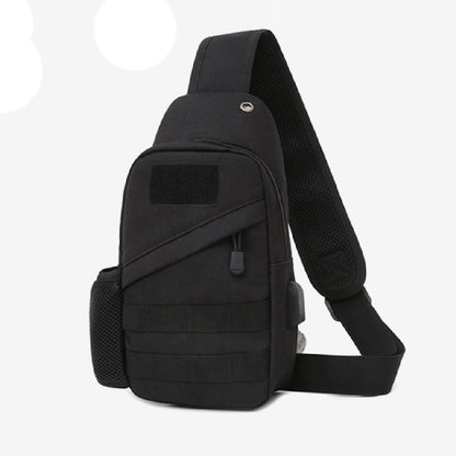 Тактическая Черная Сумка через плечо, укрепленная сумка-слинг барсетка тактическая, Грудная кроссбоди