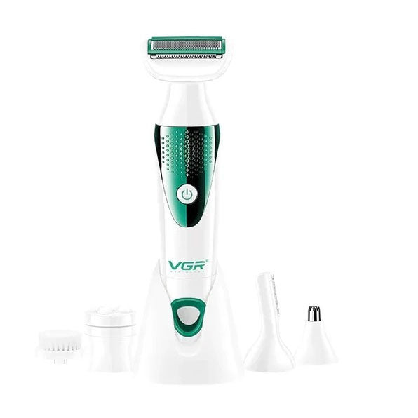 Набор VGR V-720 5 в 1 для ухода, триммер для носа, бровей, тела, устройство для чистки лица, массажер