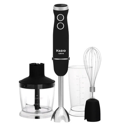 Блендер MAGIO MG-655, портативный блендер для смузи, ручной погружной блендер, электрический блендер
