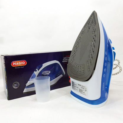 Утюг с керамической подошвой Magio MG-534, паровой утюг-очиститель, утюг электрический паровой