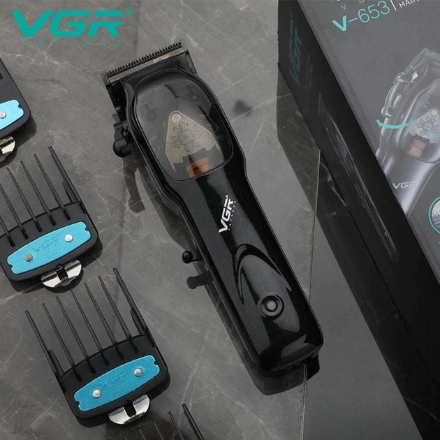 Машинка для стрижки волос VGR Hair Clipper V-653 Voyager, беспроводная электробритва, для дома