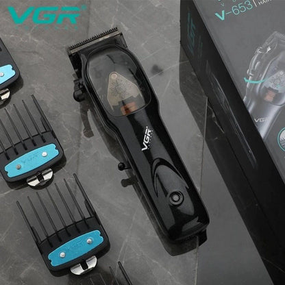 Машинка для стрижки волос VGR Hair Clipper V-653 Voyager, беспроводная электробритва, для дома