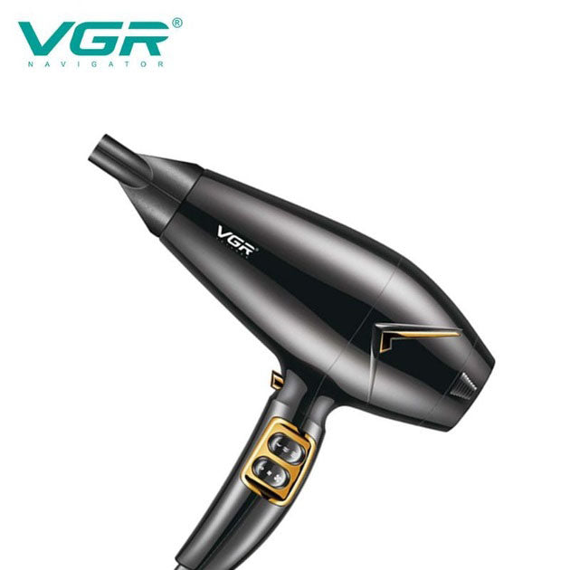 Мощный электрический профессиональный фен для волос VGR V-423 1800-2200W, Женский фен для волос
