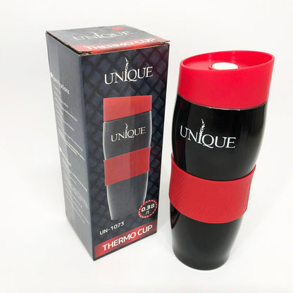 Термокружка UNIQUE UN-1073 0.38 л Термокружка для школьников, Качественный семейный термос. Цвет: красный