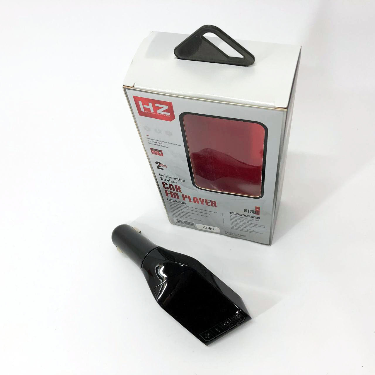 Автомобильный FM трансмиттер модулятор H15 Bluetooth MP3, Fm модулятор usb. Цвет: черный