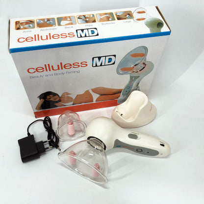 Массажер вакуумный антицеллюлитный Celluless MD NEW вакуумно-роликовый эффективный массажер Целлюлес