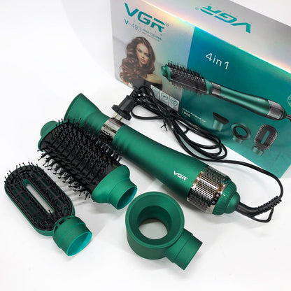 Фен-щетка VGR V-493 Мультистайлер 4в1 с насадками 1000 Вт профессиональный воздушный Браш Стайлер