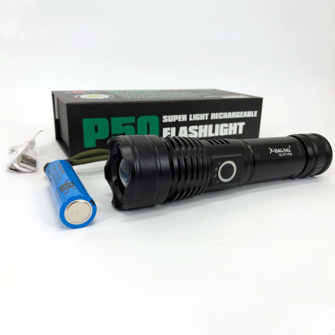 Тактический фонарь POLICE BL-X71-P50 | Тактические фонари для охоты | Сверхмощный фонарик