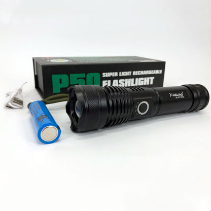 Тактический фонарь POLICE BL-X71-P50 | Тактические фонари для охоты | Сверхмощный фонарик