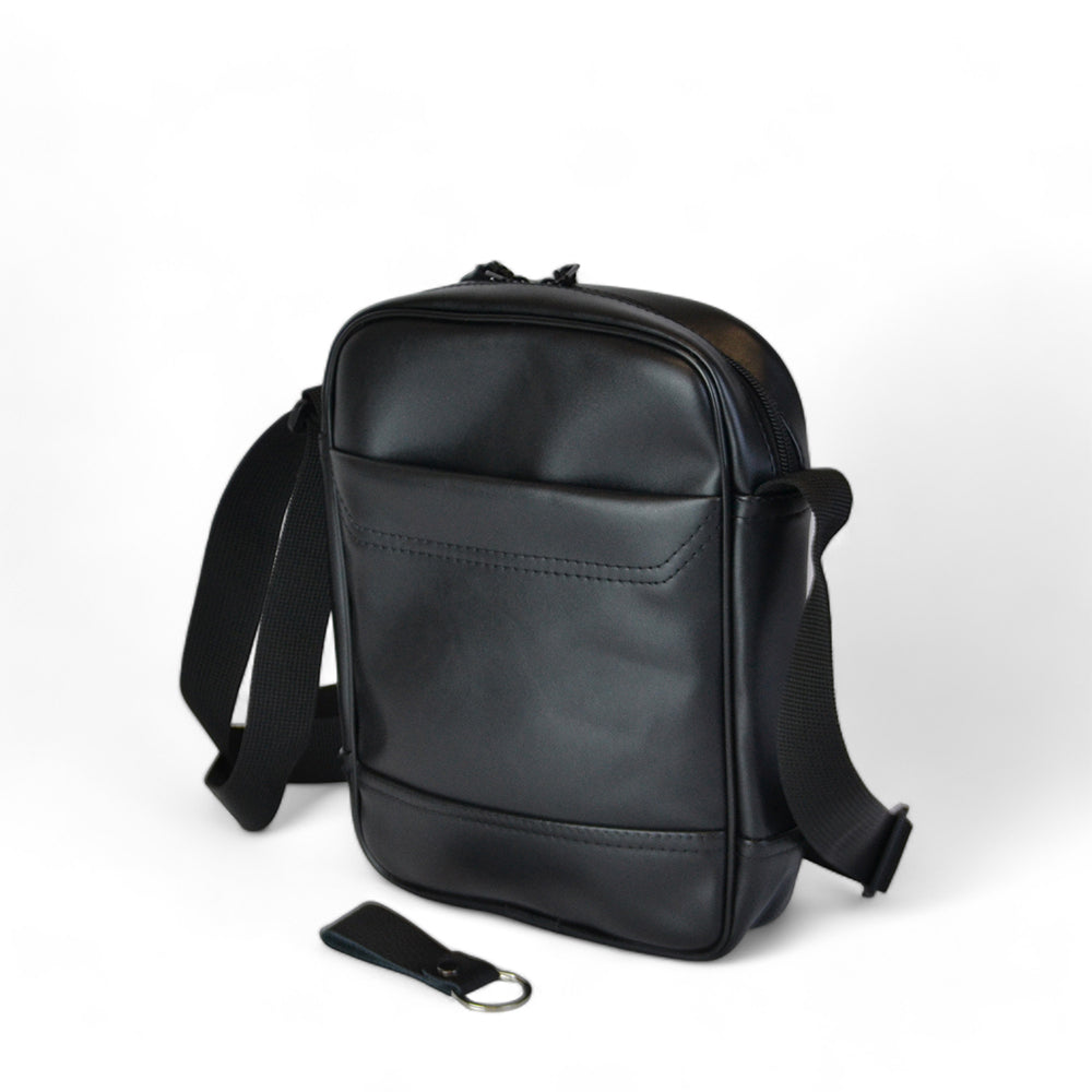 Мессенджер классический из эко кожи гладкой, Сумка через плечо кэжуал мужская, Деловая сумка мессенджер