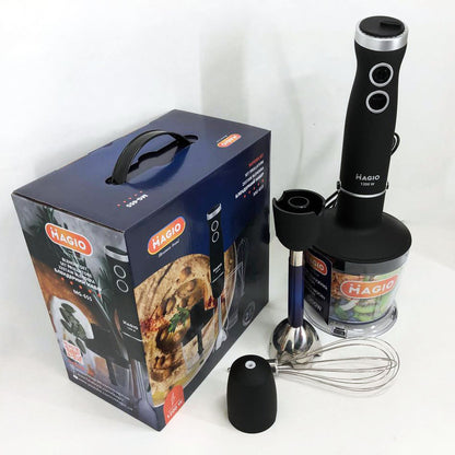 Блендер MAGIO MG-655, портативный блендер для смузи, ручной погружной блендер, электрический блендер