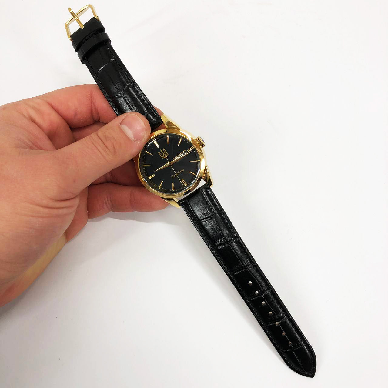 Часы наручные мужские SKMEI 3709/9073GDBK-B, Красивые мужские часы наручные кварцевые