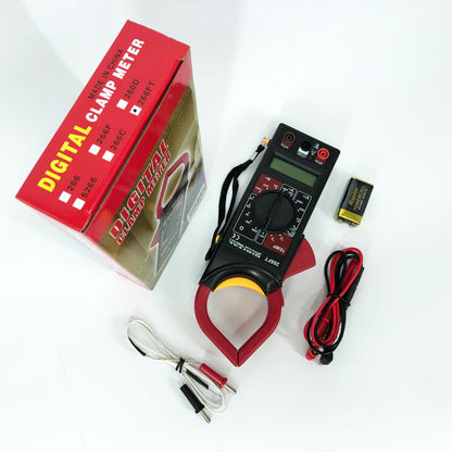 Цифровой мультиметр-тестер DT 266 FT Токоизмерительные клещи, Тестер профессиональный мультиметр для дома