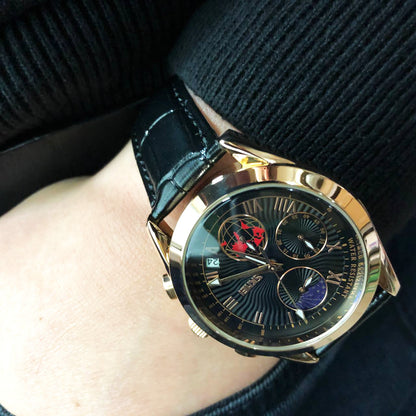 Часы наручные мужские SKMEI 9236RGBK, оригинальные мужские часы, модные мужские часы круглые