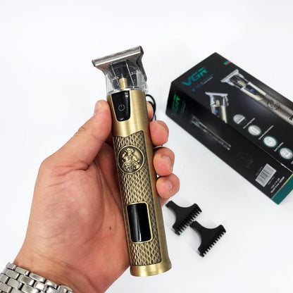 Машинка для стрижки волос VGR V-983, Беспроводная электробритва, Электромашинка для волос
