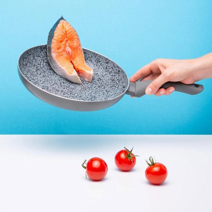 Сковорода Well Done WD-1024B с покрытием LightStone 24 см, сковорода для жарки, качественная сковорода