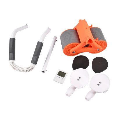 Автоматический тренажер для живота, колесико для живота с подушечкой для пуш-апа