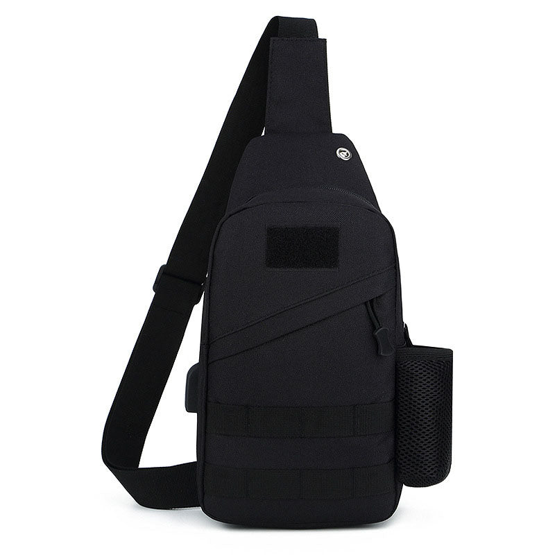 Тактическая Черная Сумка через плечо, укрепленная сумка-слинг барсетка тактическая, Грудная кроссбоди