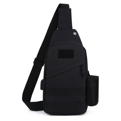 Тактическая Черная Сумка через плечо, укрепленная сумка-слинг барсетка тактическая, Грудная кроссбоди