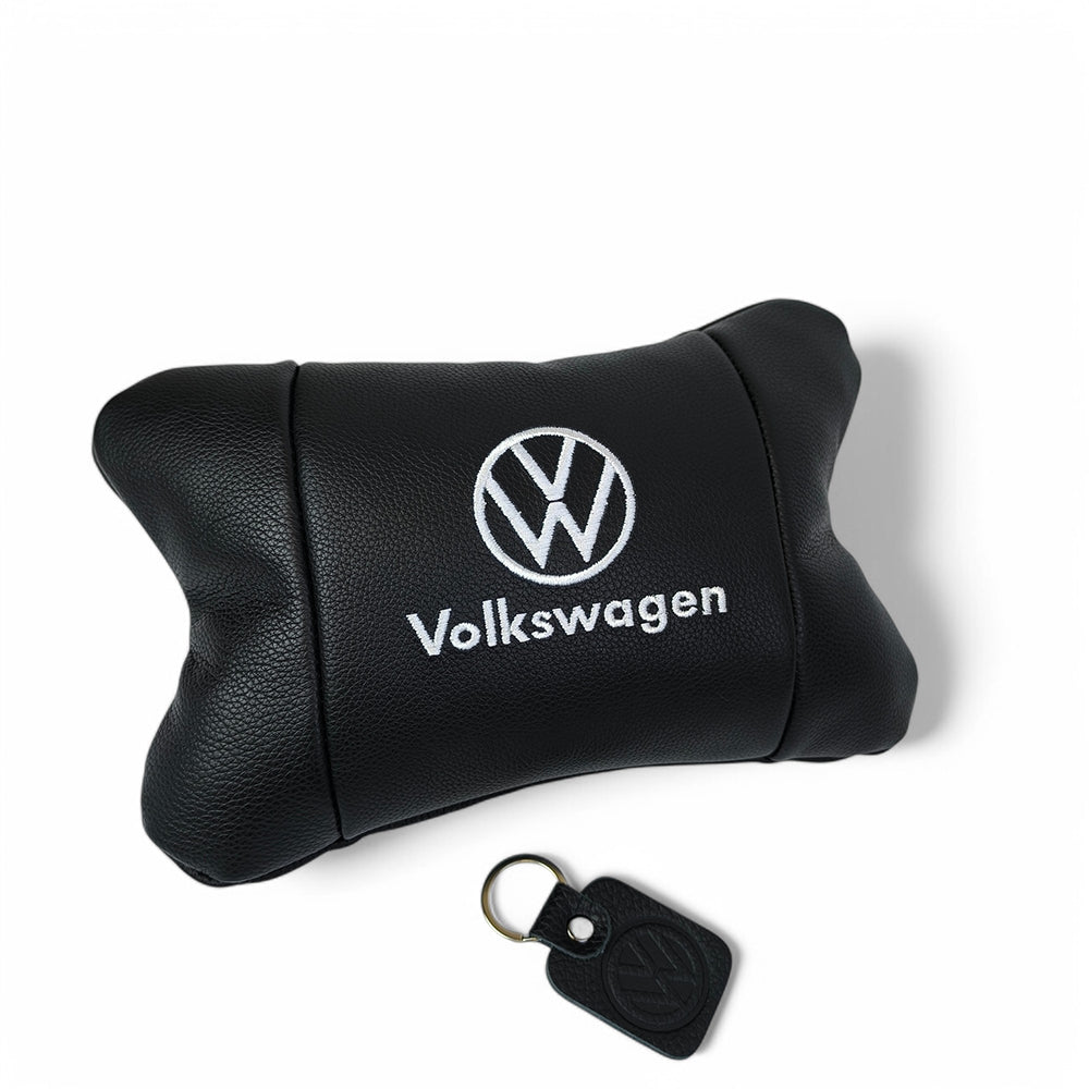 Кожаная подушка на подголовник Volkswagen – ортопедическая для авто