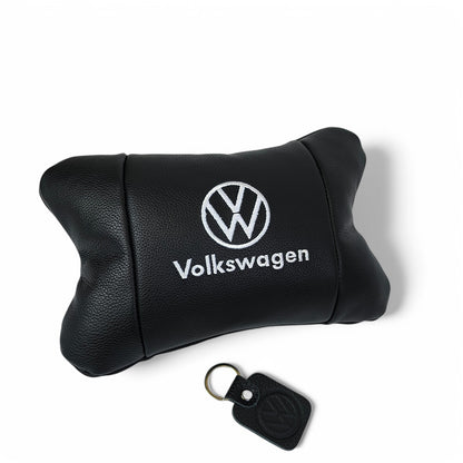 Кожаная подушка на подголовник Volkswagen – ортопедическая для авто
