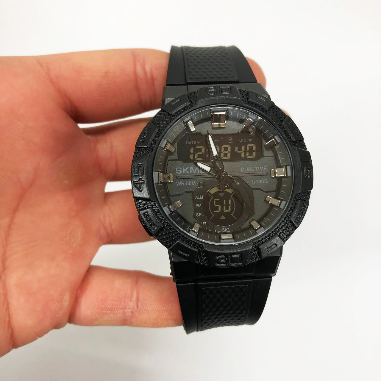 Часы наручные мужские SKMEI 1881BKBK, оригинальные мужские часы, брендовые мужские часы