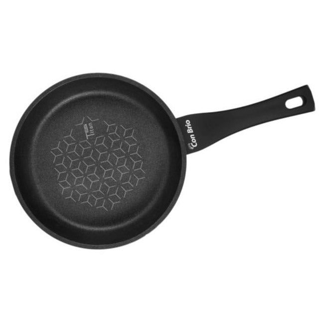 Сковорода 20 см Con Brio CB-2025 антипригарное покрытие Titan Plus литая, сковорода качественная на плиту