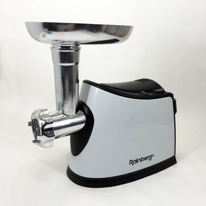 Электромясорубка с соковыжималкой Rainberg RB-674 3000W, электромясорубка для шинковки, мощная мясорубка