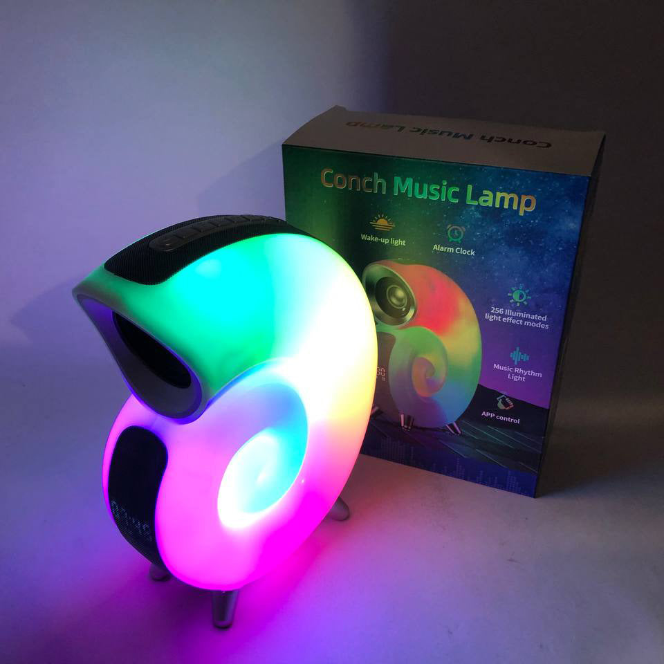 Ночник INSPIRE N70 APP 6W 2000 mAh, зарядное устройство с подсветкой и встроенным динамиком