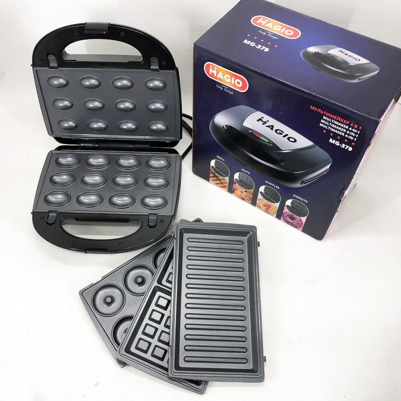 Мультимейкер 4 в 1 MAGIO MG-379 750 Вт