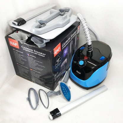 Отпариватель вертикальный для одежды со стойкой RAF R.3038 1800 W. Цвет: синий