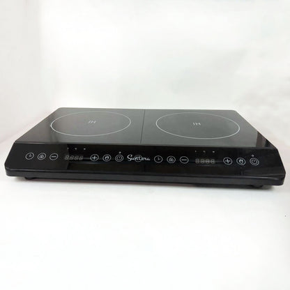 Электроплита большая индукционная инфракрасная Suntera ICD-1020 с LED дисплеем (2000 Вт)