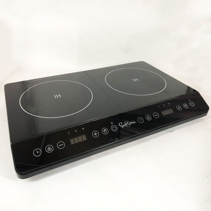 Электроплита большая индукционная инфракрасная Suntera ICD-1020 с LED дисплеем (2000 Вт)