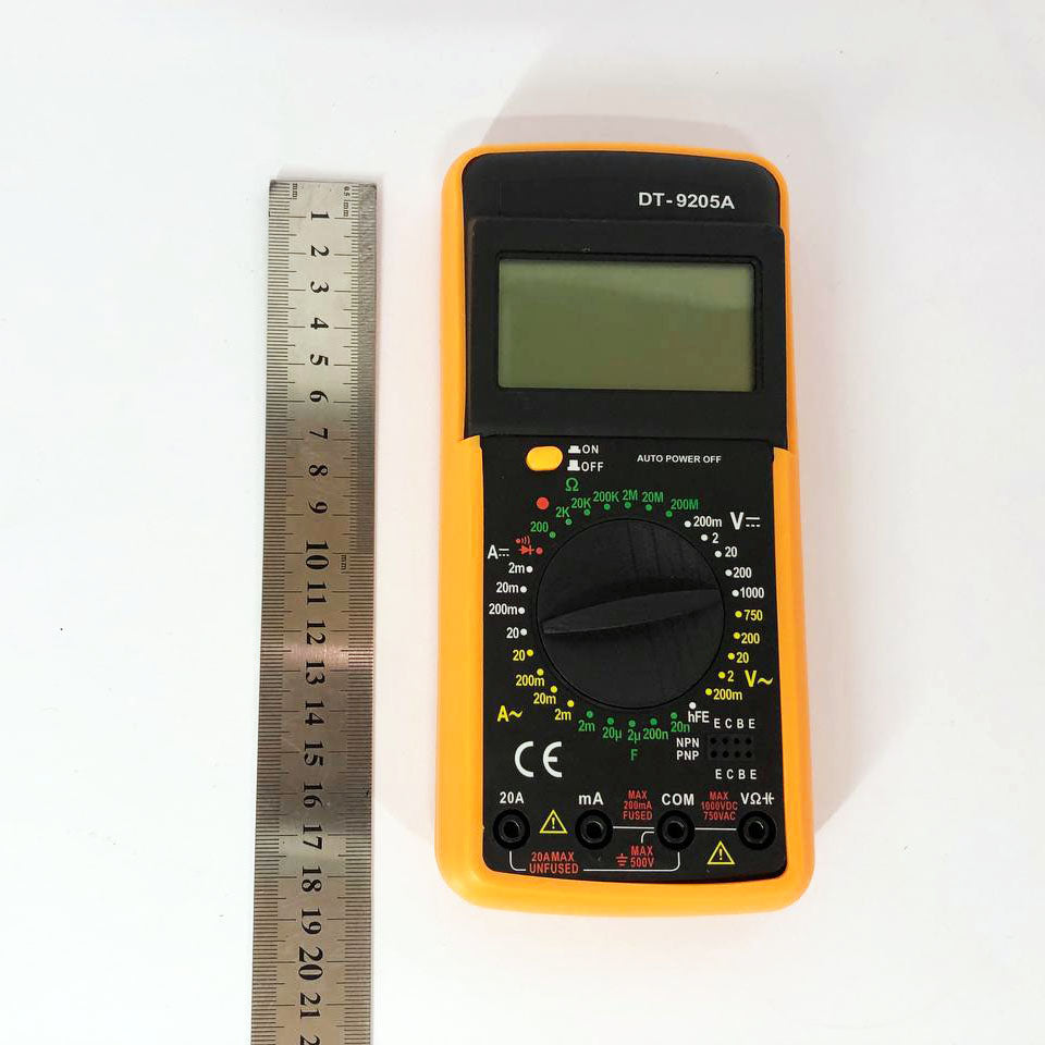 Мультиметр цифровой тестер Digital Multimeter DT9205A со звуком, для автомобиля, хороший мультиметр